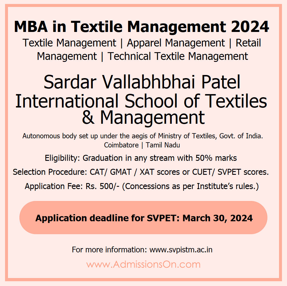MBA Textile 2024
