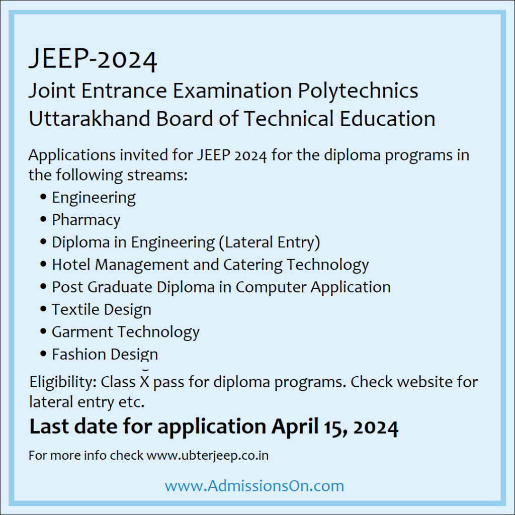 Application notification for JEEP-2024