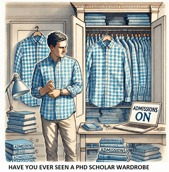 BRIC THSTI PhD 1 Have you ever seen a phd scholar ward robe