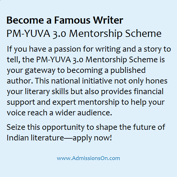 PM YUVA Mentorship Scheme 3.0 2025