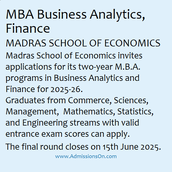 MSE MBA 2025-26